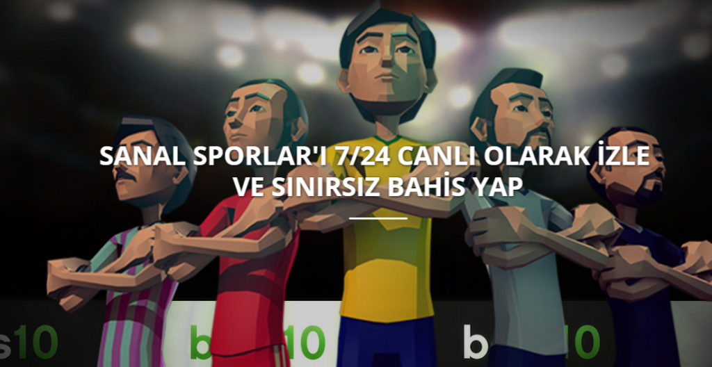 Bets10 Sanal Sporlarda Dev Bonus