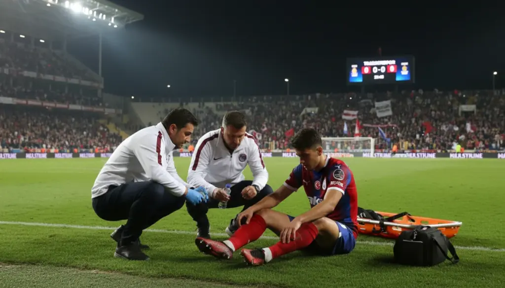 Trabzonspor’un Galatasaray Maçı Öncesi Arseniy Batagov’un Sakatlığı Üzerine Gelişmeler