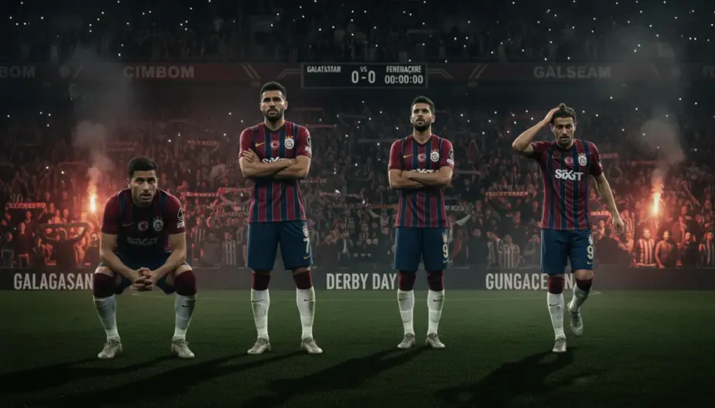 Trabzonspor’un Galatasaray Maçına Hazırlığı: Dört Oyuncu Sarı Kart Sınırında