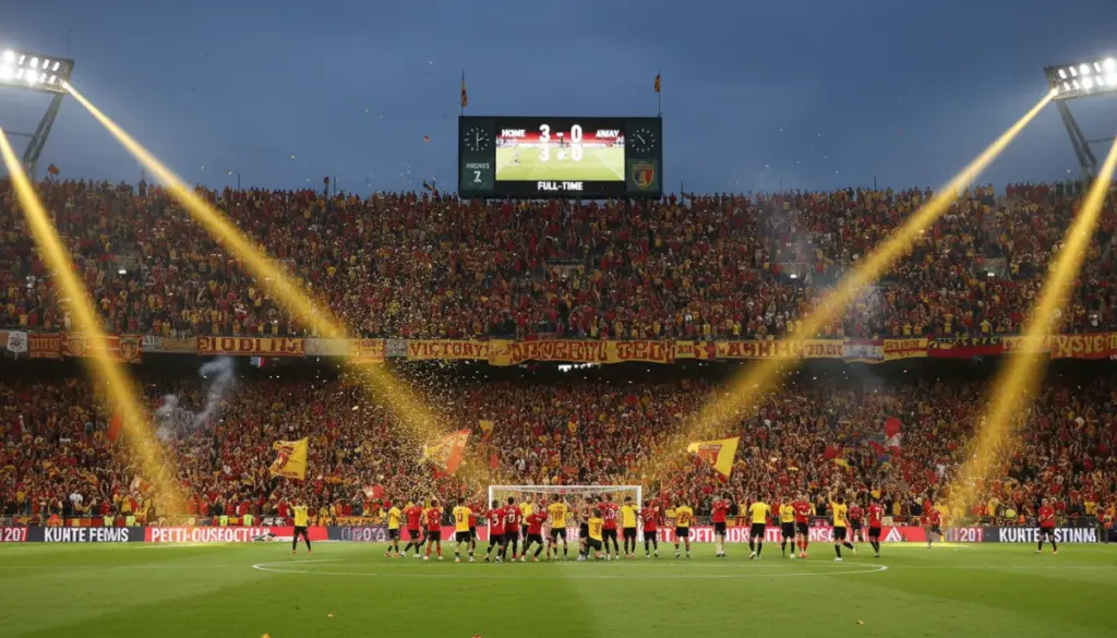 Galatasaray, Fenerbahçe’yi 3-0’la Geçerek Şampiyonluk Yolunda Önemli Bir Adım Attı