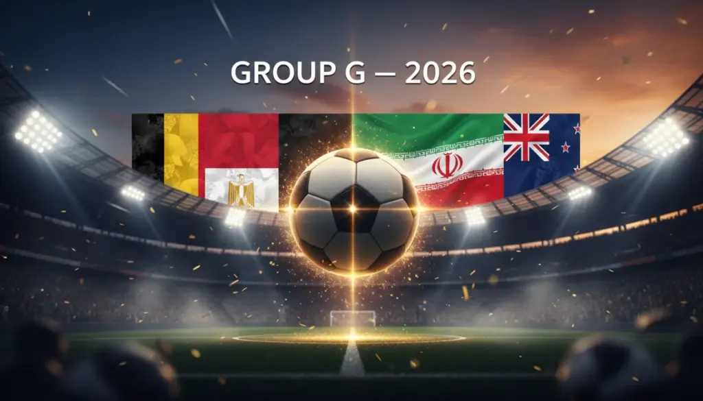 2026 Dünya Kupası G Grubu: Belçika, Mısır, İran ve Yeni Zelanda’nın Mücadeleleri