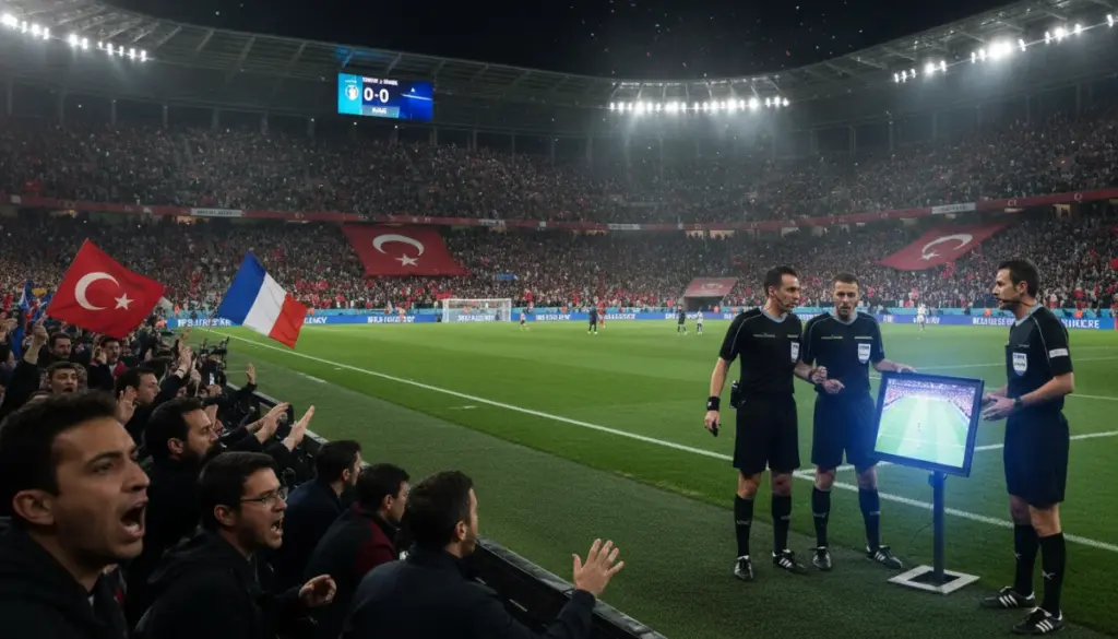 Türkiye-Fransa Maçında Gözler VAR Koltuğunda