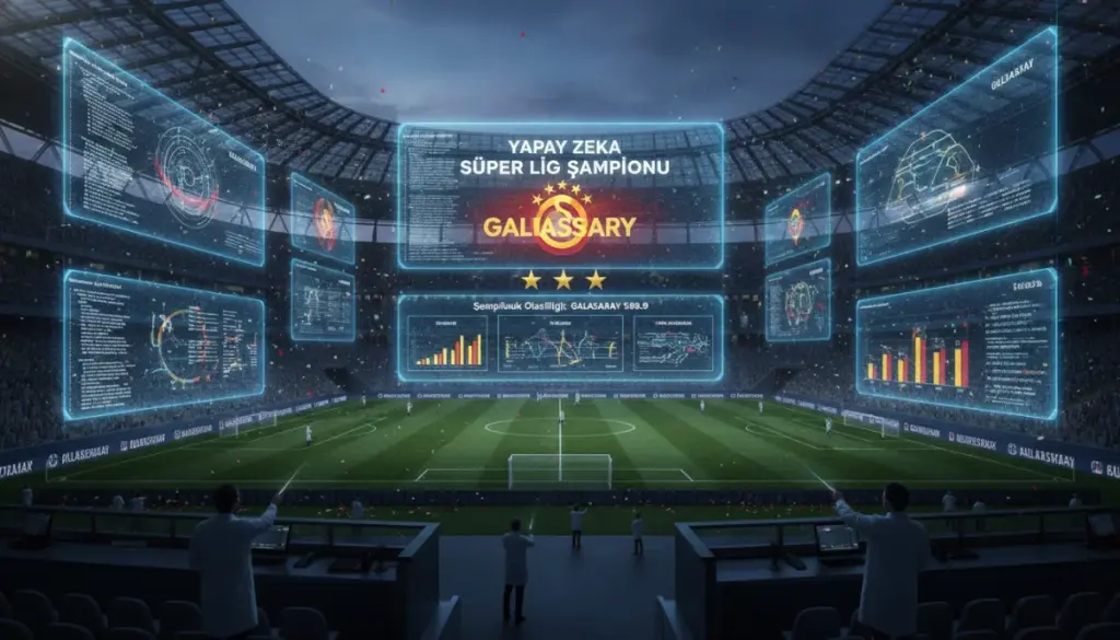 Yapay Zeka Tahmininde Zirve Koltuğu Galatasaray’a Kaydı