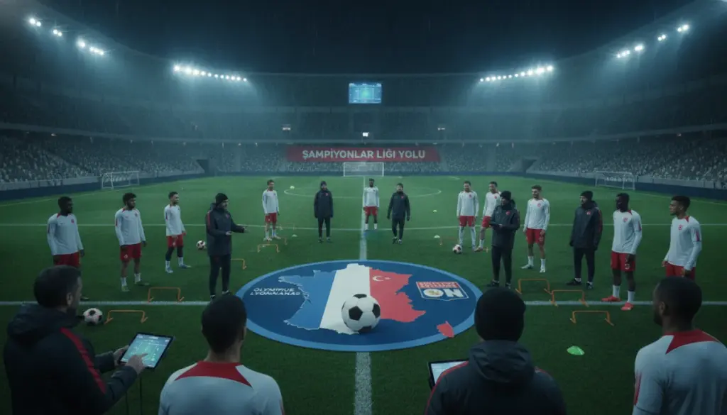 Galatasaray’da Lille Sınavı Öncesi Taktik Prova